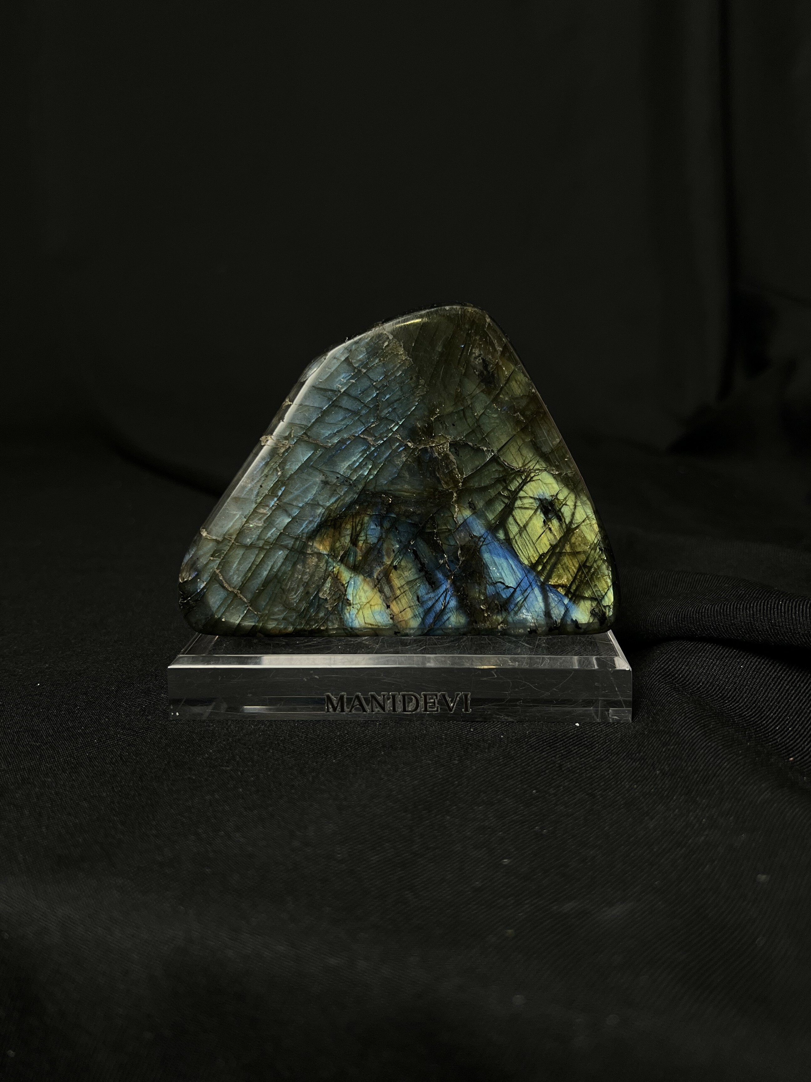 拉長石擺件 Labradorite