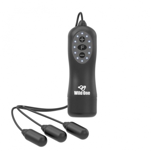 SSI 黑子轉子R - Tri-Nano 三重納米遙控震蛋 - 黑色