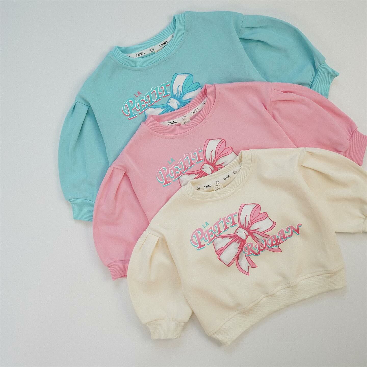 純棉優雅蝴蝶結上衣