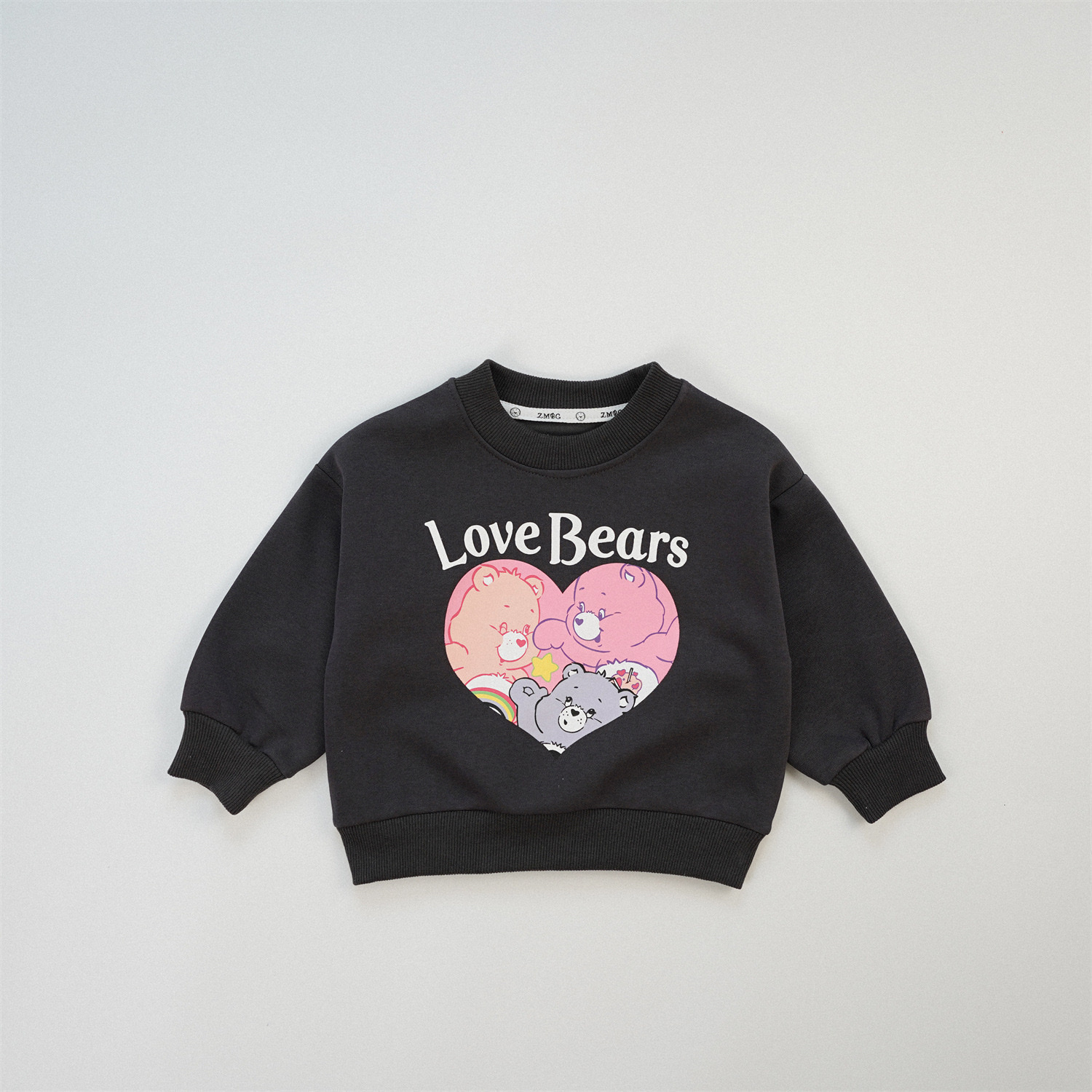 親子裝—可可愛愛愛心糖果熊上衣