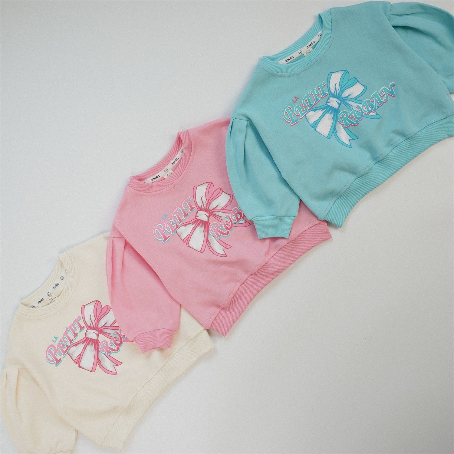 純棉優雅蝴蝶結上衣