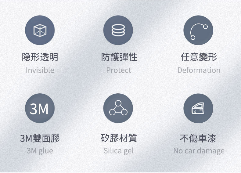 GOODYEAR 汽車防撞條(4條裝)