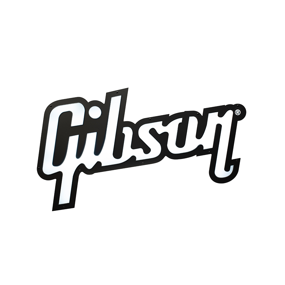 Gibson Gibson Logo LED Sign 原廠LED燈箱 — 三峽吉他 / Bass