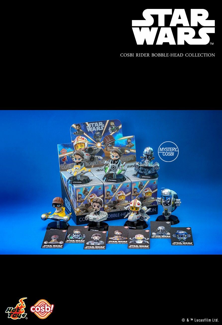 Hot Toys 星球大戰 Cosbi Rider Bobble-Head Collection (第二彈) (一套六款)