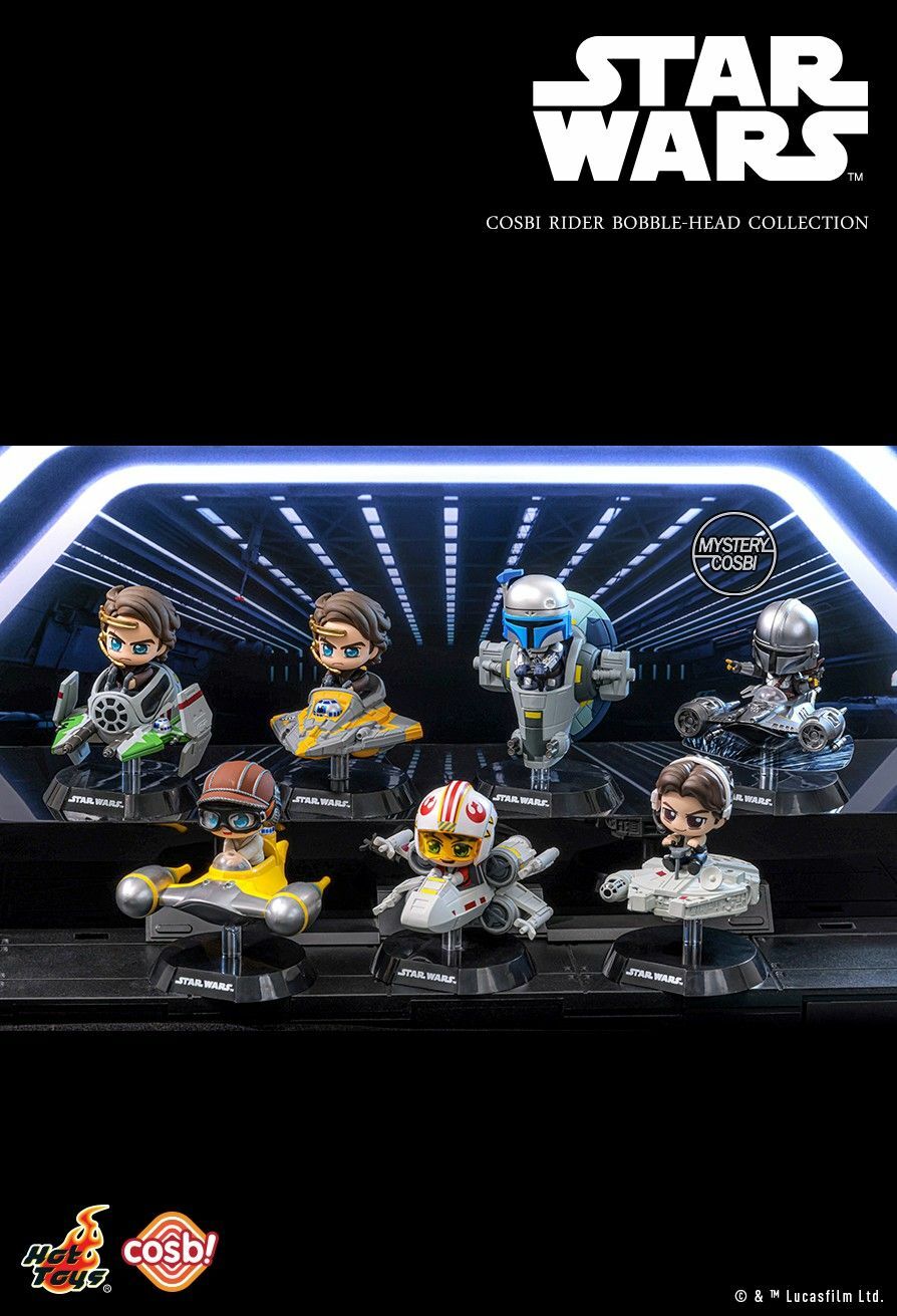 Hot Toys 星球大戰 Cosbi Rider Bobble-Head Collection (第二彈) (一套六款)