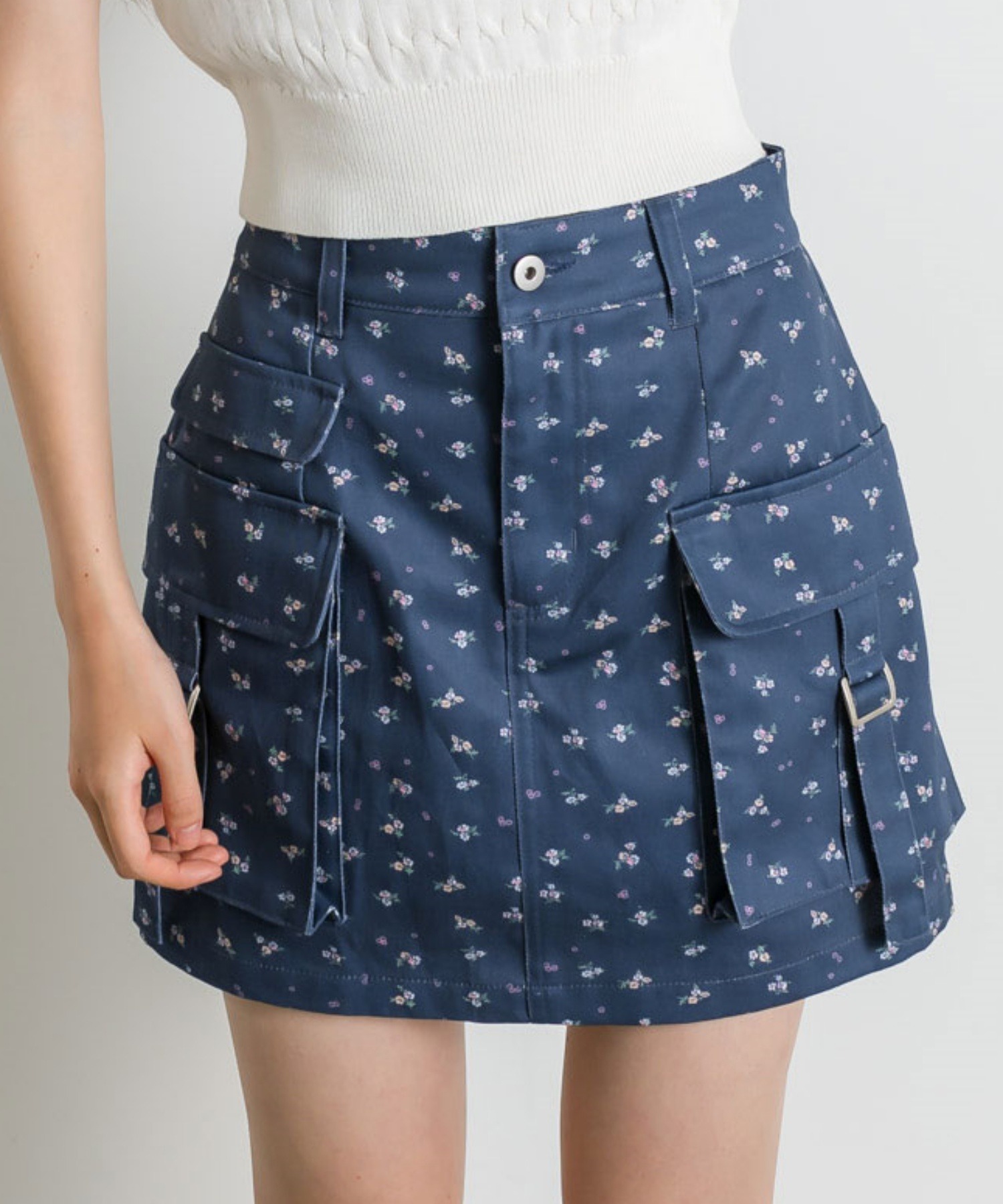 預購 - JP 工裝迷你裙