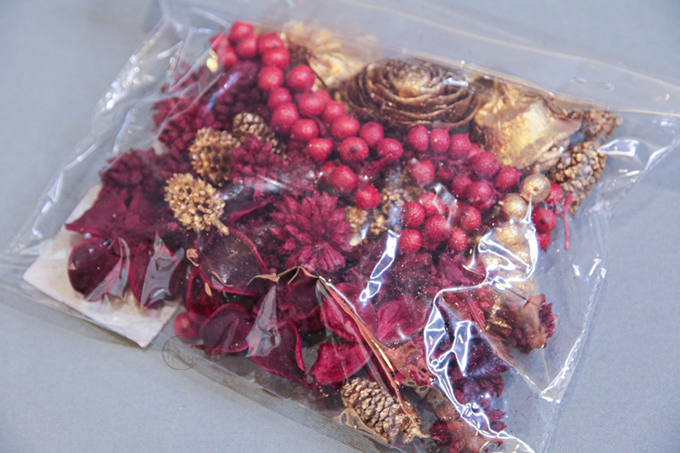 天然素材  乾燥素材混合包 3色