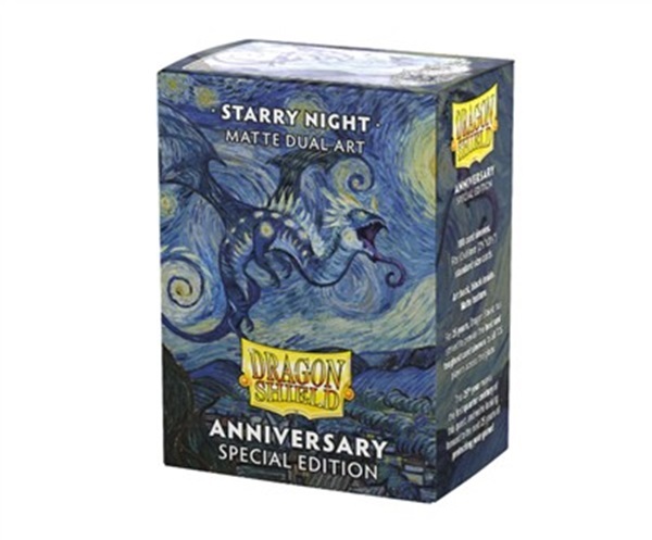 龍盾卡套  Dragon Shield: Starry Night Matte DUAL Art Card Sleeves Standard Size