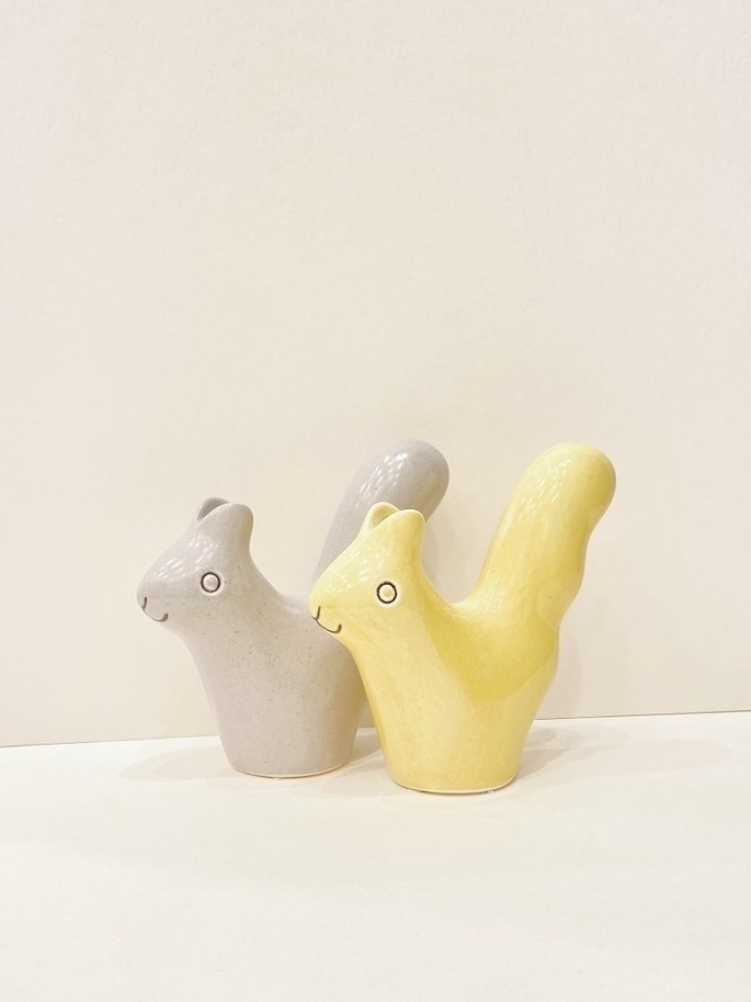 鹿兒島睦松鼠花器