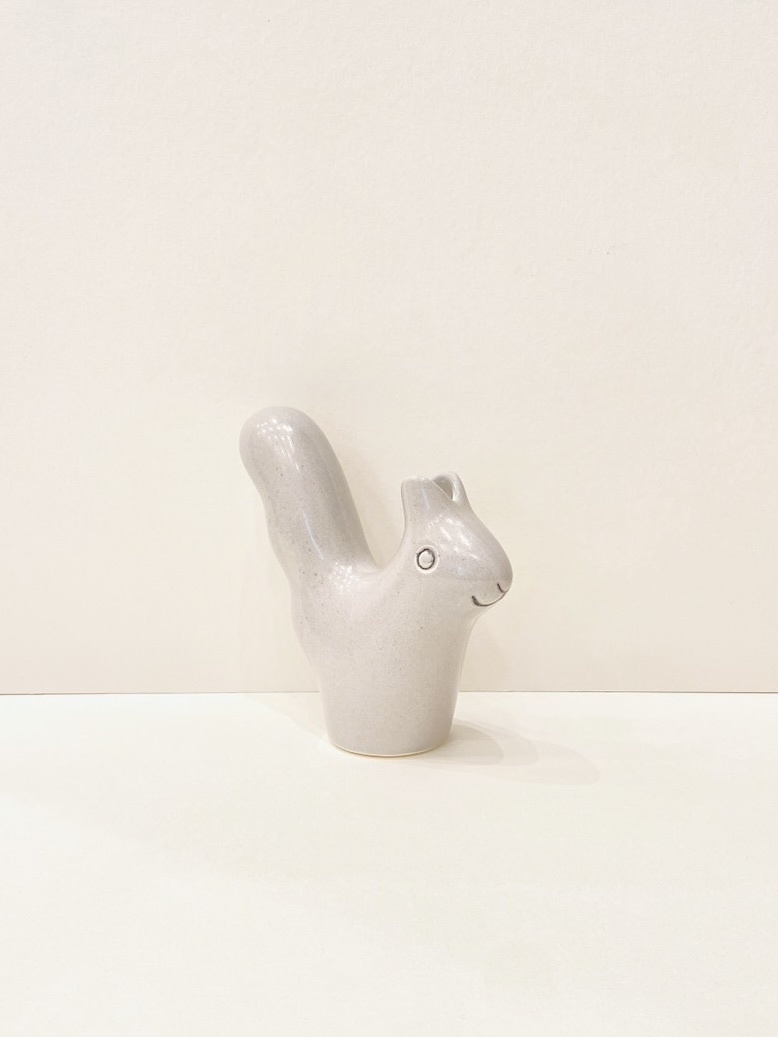 鹿兒島睦松鼠花器