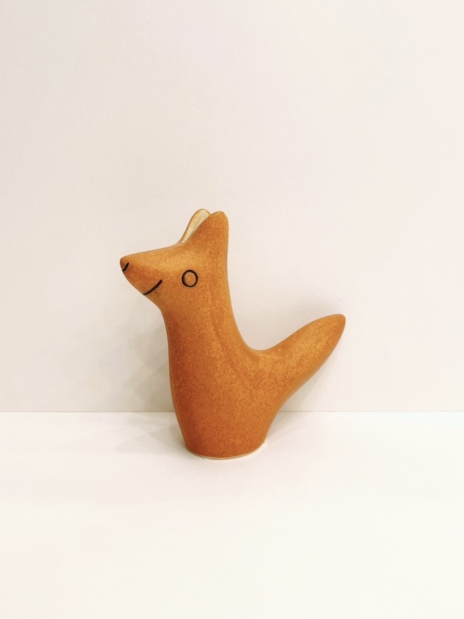 鹿兒島睦狐狸花器