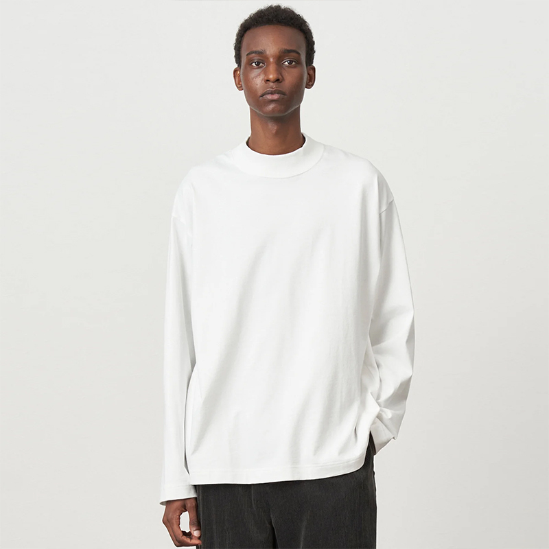 ATON 12/- Air Spininng Mock Neck Pullover