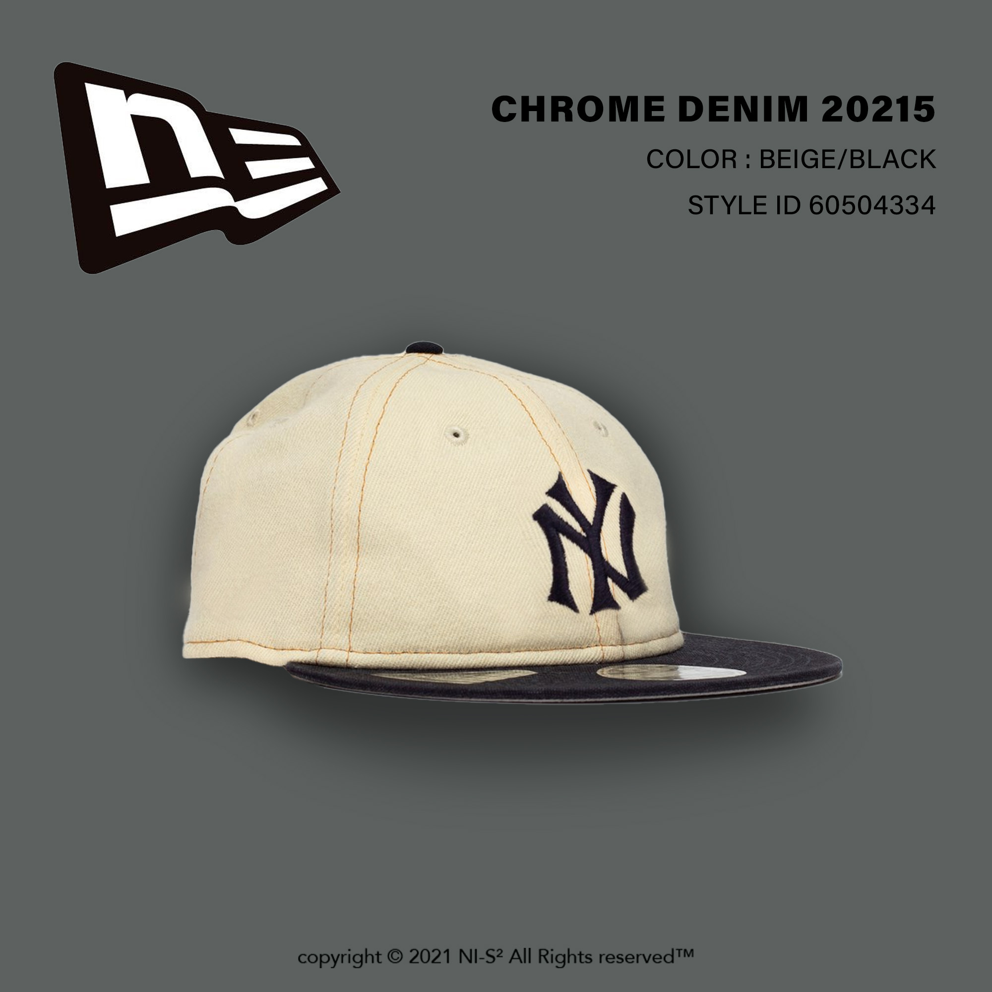 NEW ERA CHROME DENIM 20215