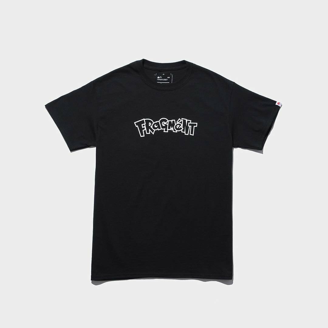 2019AW Fragment pokemon 藤原浩 閃電 寶可夢 LOGO_A TEE 現貨 短T