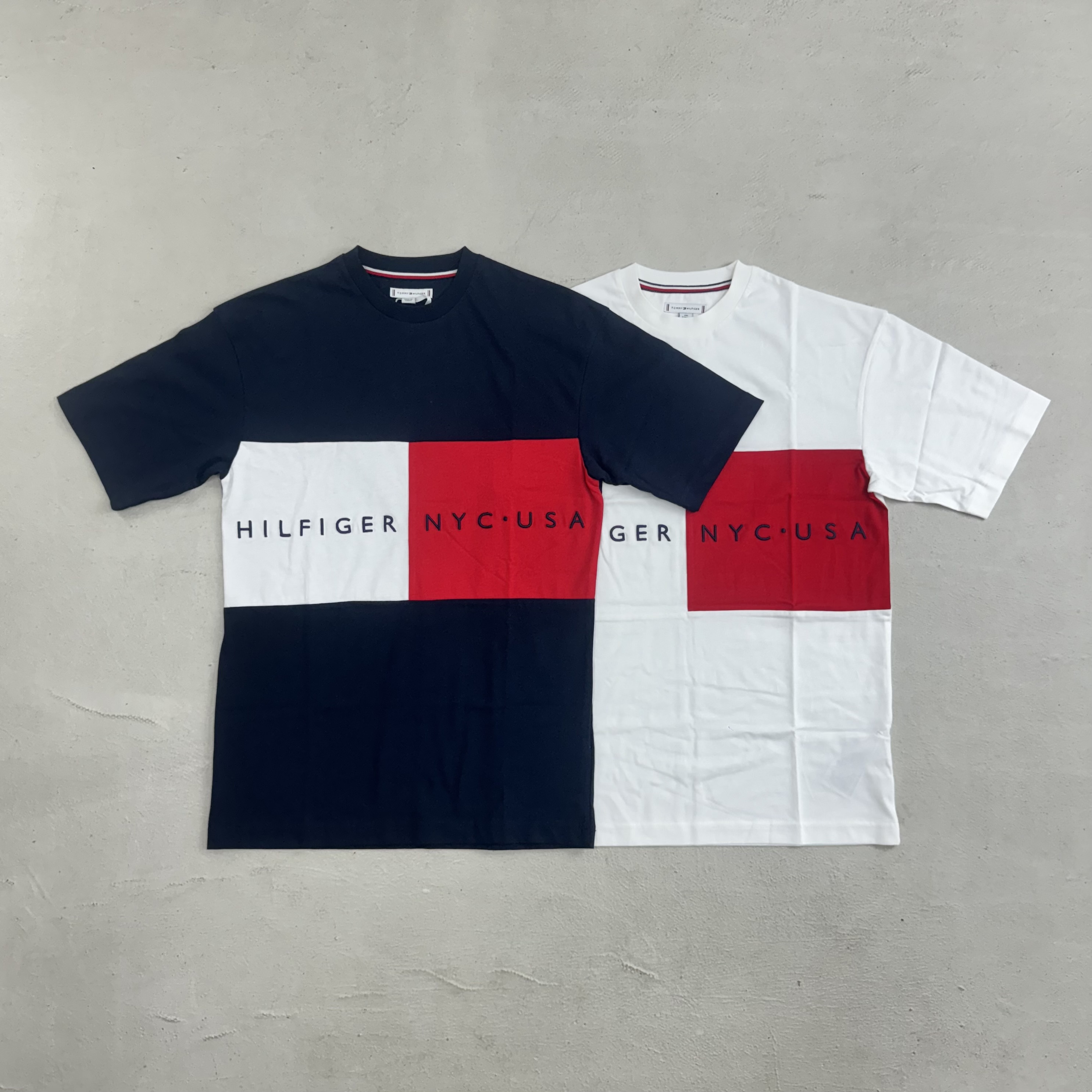 Tommy Hilfiger 法國配色短袖 深藍/白