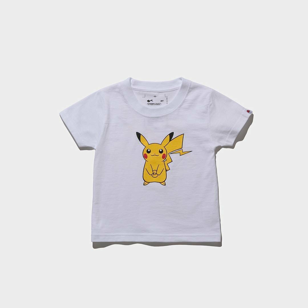 THE CONVENI x POKEMON KIDS THUNDERBOLT FRAGMENT 寶可夢 小孩 短T 皮卡丘 短T 現貨