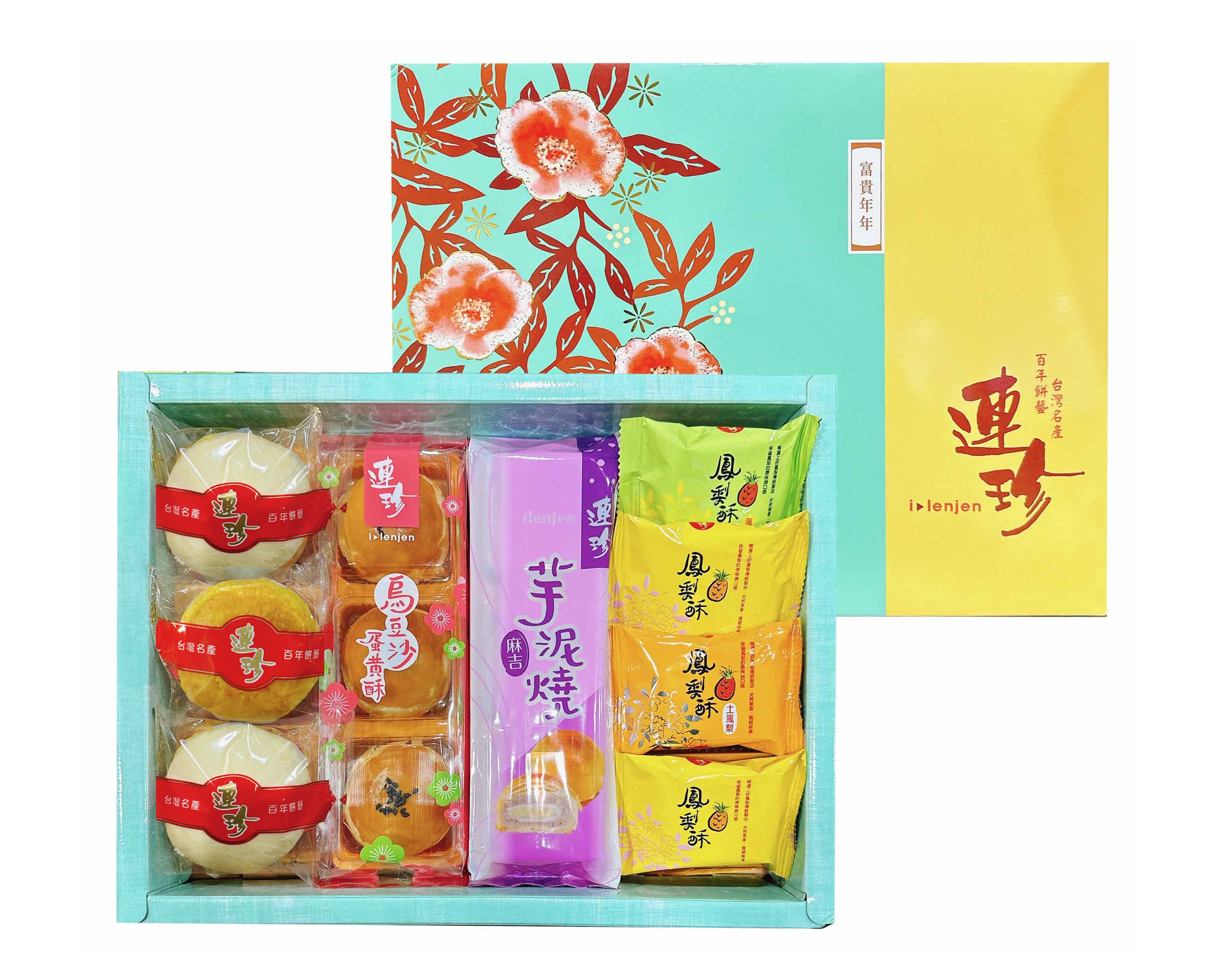 中秋禮盒-四金禮盒組(B)  (10盒/箱) (團購含運優惠組)  (中秋節綜合禮盒部分 2026/9/10才會開始出貨)