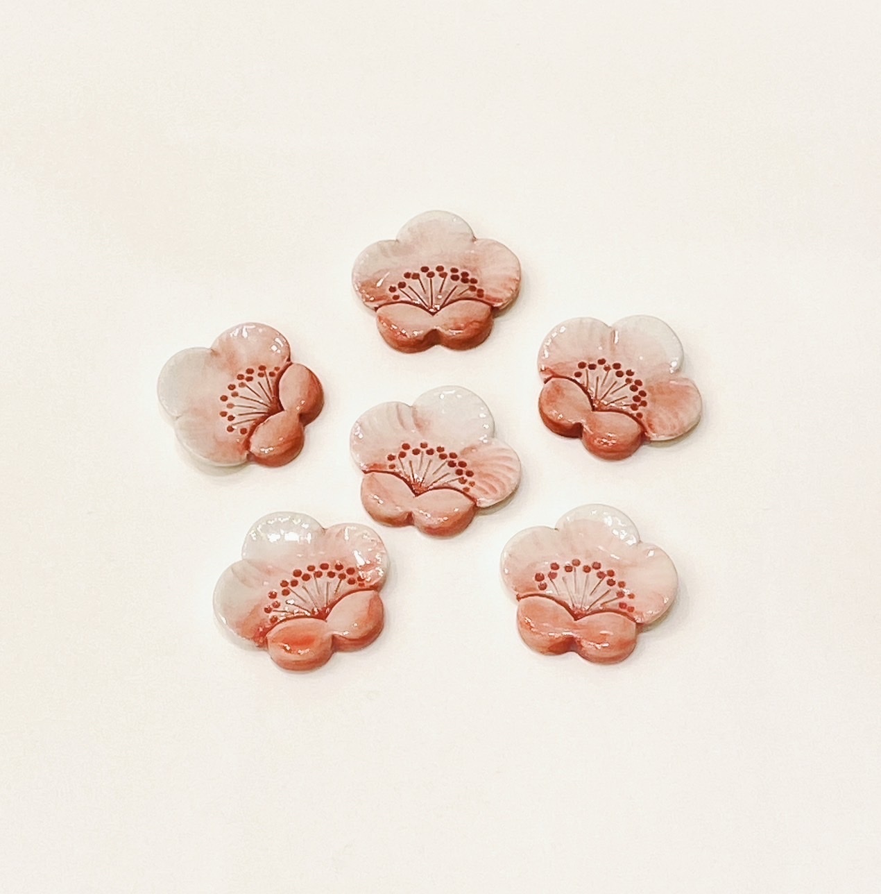 櫻花陶瓷筷架6入組