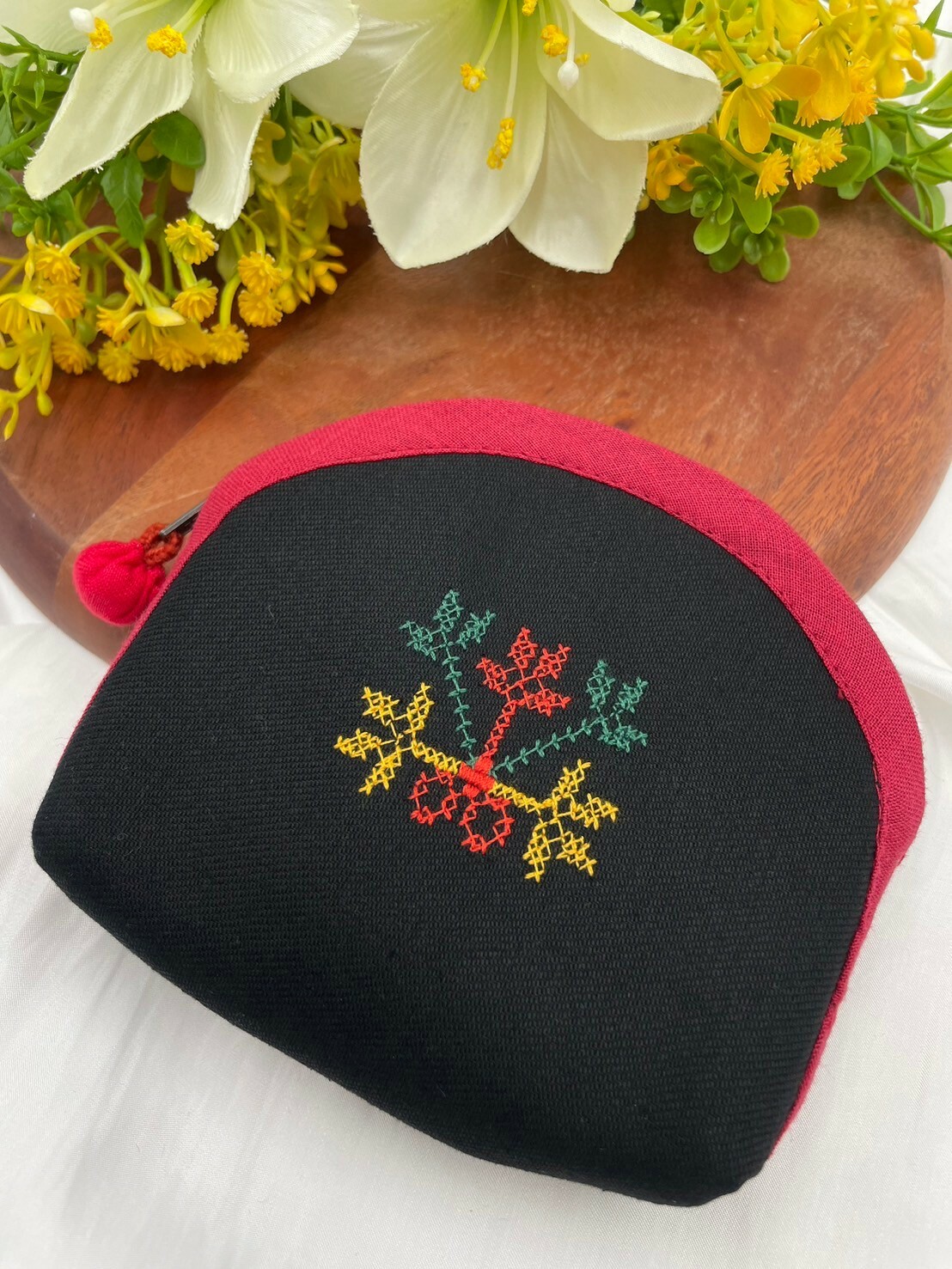 No.15半圓零錢包寬12.5深12