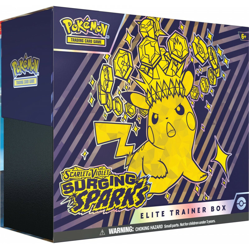 Pokémon TCG Scarlet & Violet SV08 Surging Sparks Elite Trainer Box