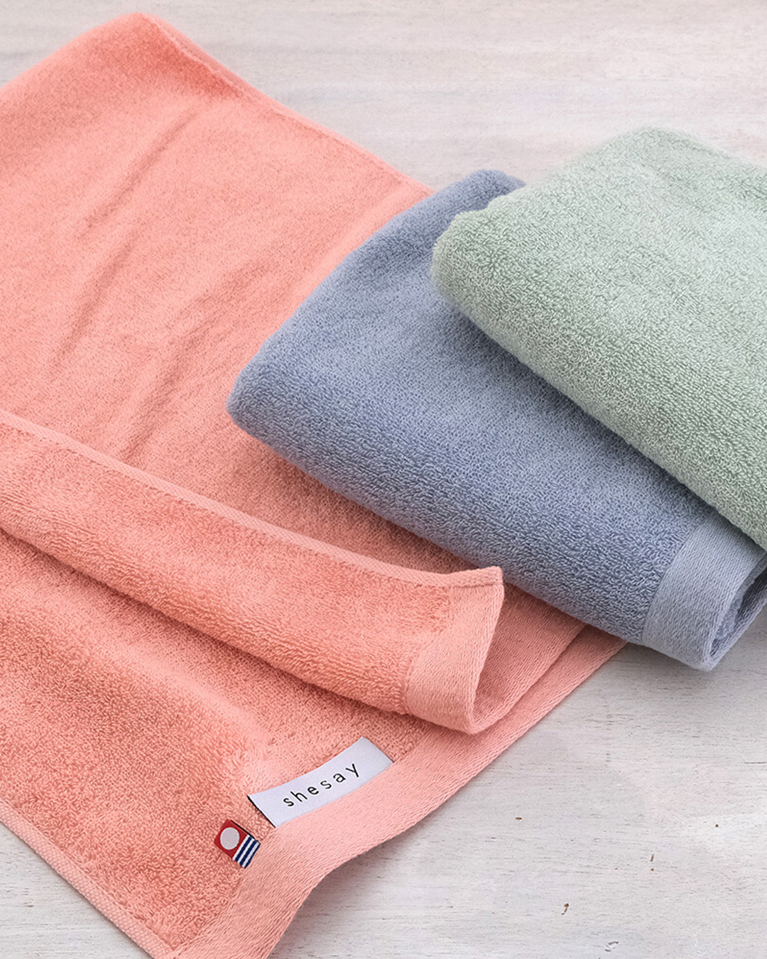 RESTFOLK 今治面巾(4色) ｜shesay