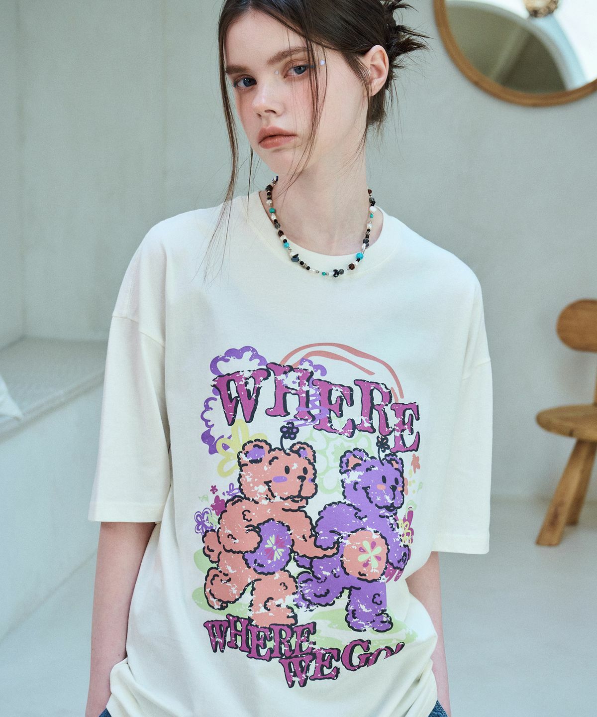 CPGN STUDIO EVERYWHERE TEDDY T-SHIRT