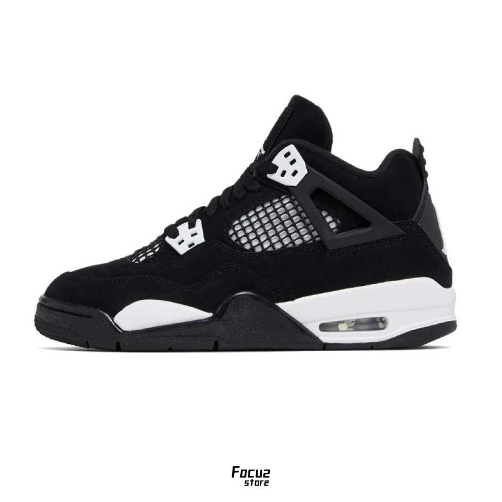 【Focus Store】現貨秒發 Nike Air Jordan 4 Retro GS "White Thunder" 黑白 大童 FQ8213-001