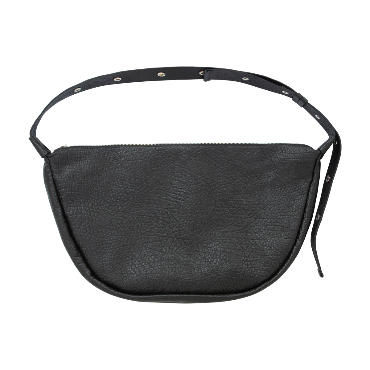 Thug Club / Full Leather Dragon Messenger Bag - Black