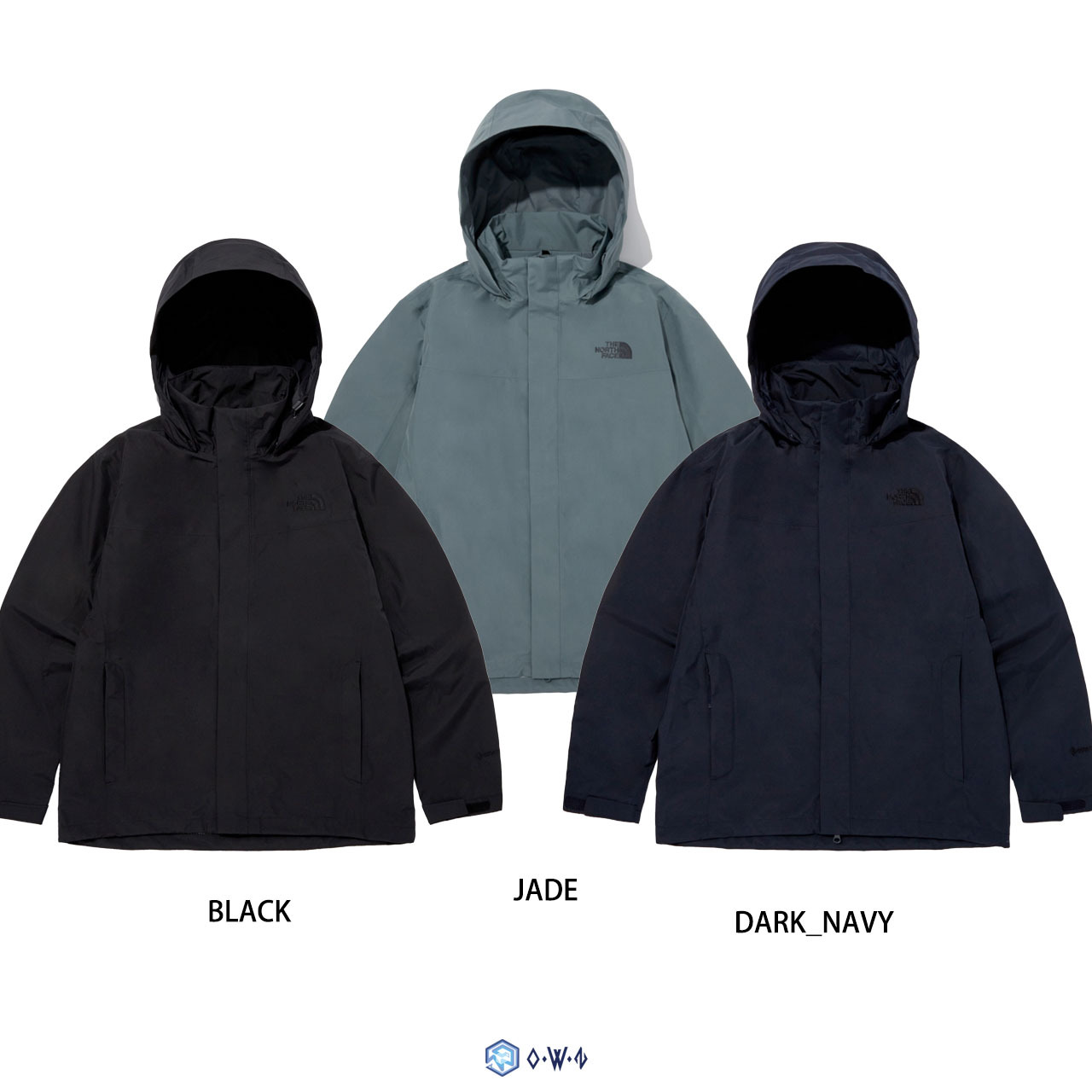 【預購】The North Face Gore Tex GTX 黑標 防水 防風 輕量 衝鋒 連帽 外套 不分男女 黑色 暗藍 沼綠