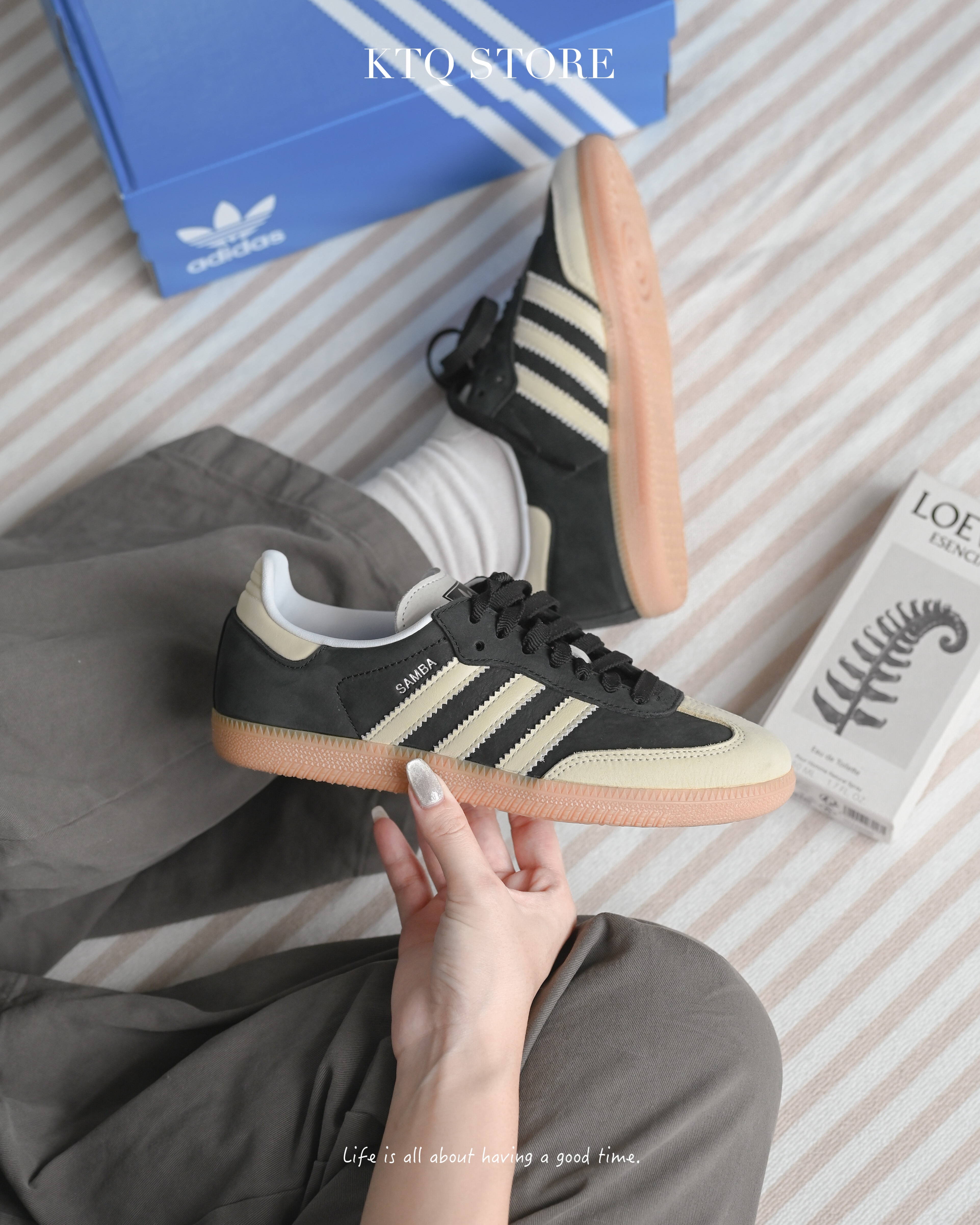 KTQ STORE ‧ Adidas Originals Samba OG 黑奶油 IE5836