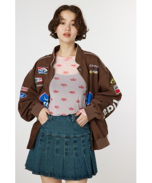 預購 - [預約10月] JP 賽車圖案Jacket