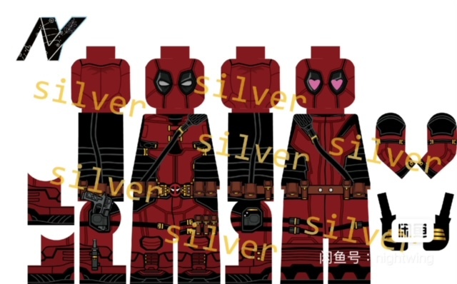 【預訂】【Silver】死侍