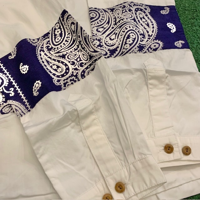visvim BORDER BANDANA TUNIC SHIRT バンダナ visvim BORDER BANDANA TUNIC SHIRT バンダナ - メルカリ