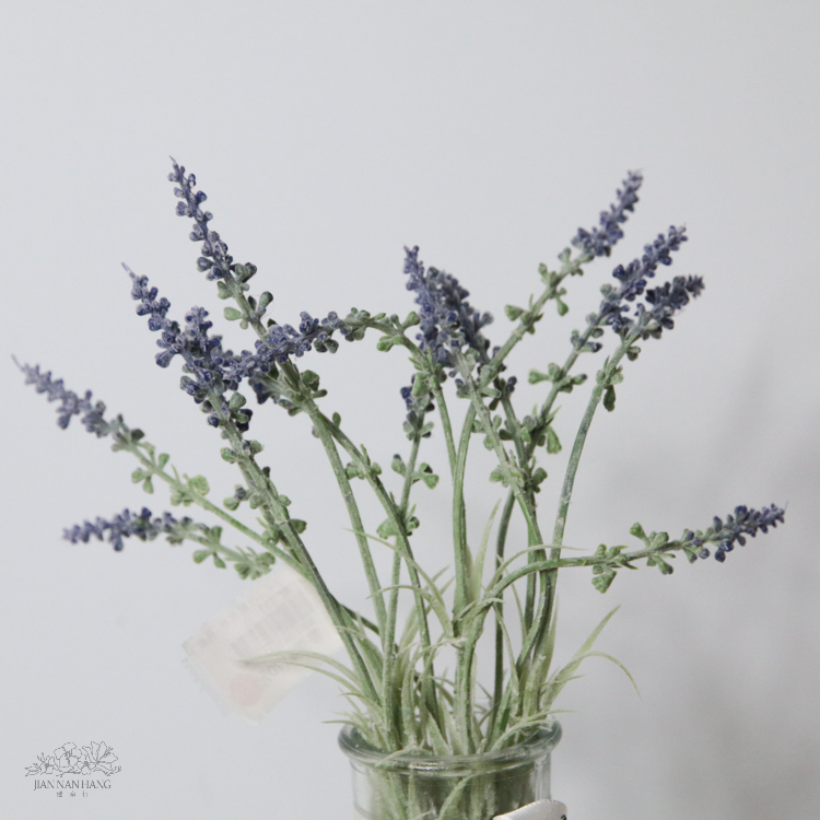 人造花 手扎8枝薰衣草 長款