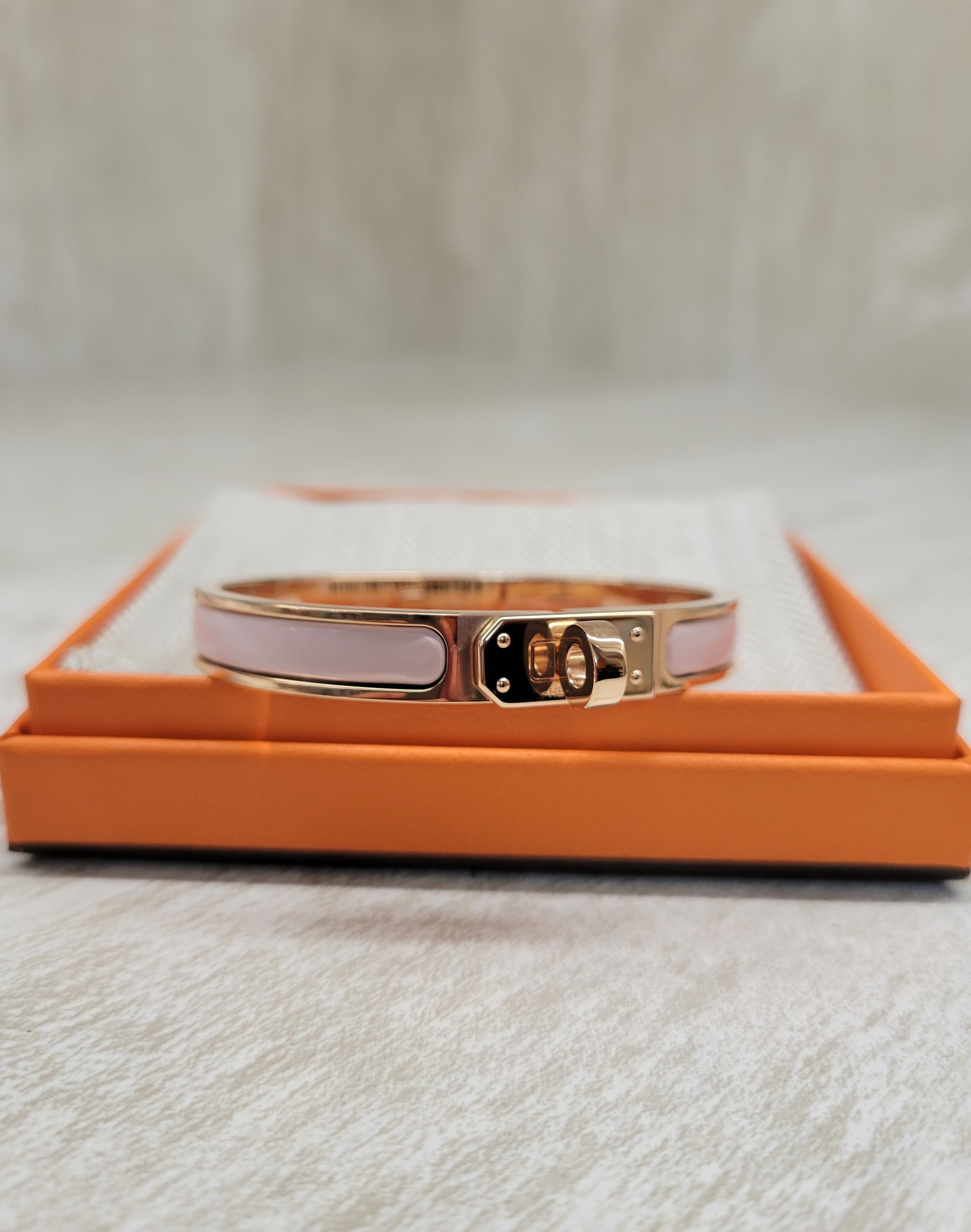 HERMES MINI CLIC KELLY ROSE CANDEUER FO