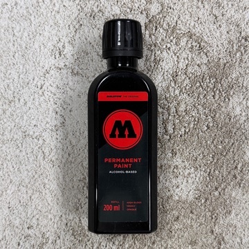 MOLOTOW｜永恆酒精漆-200ml 黑色