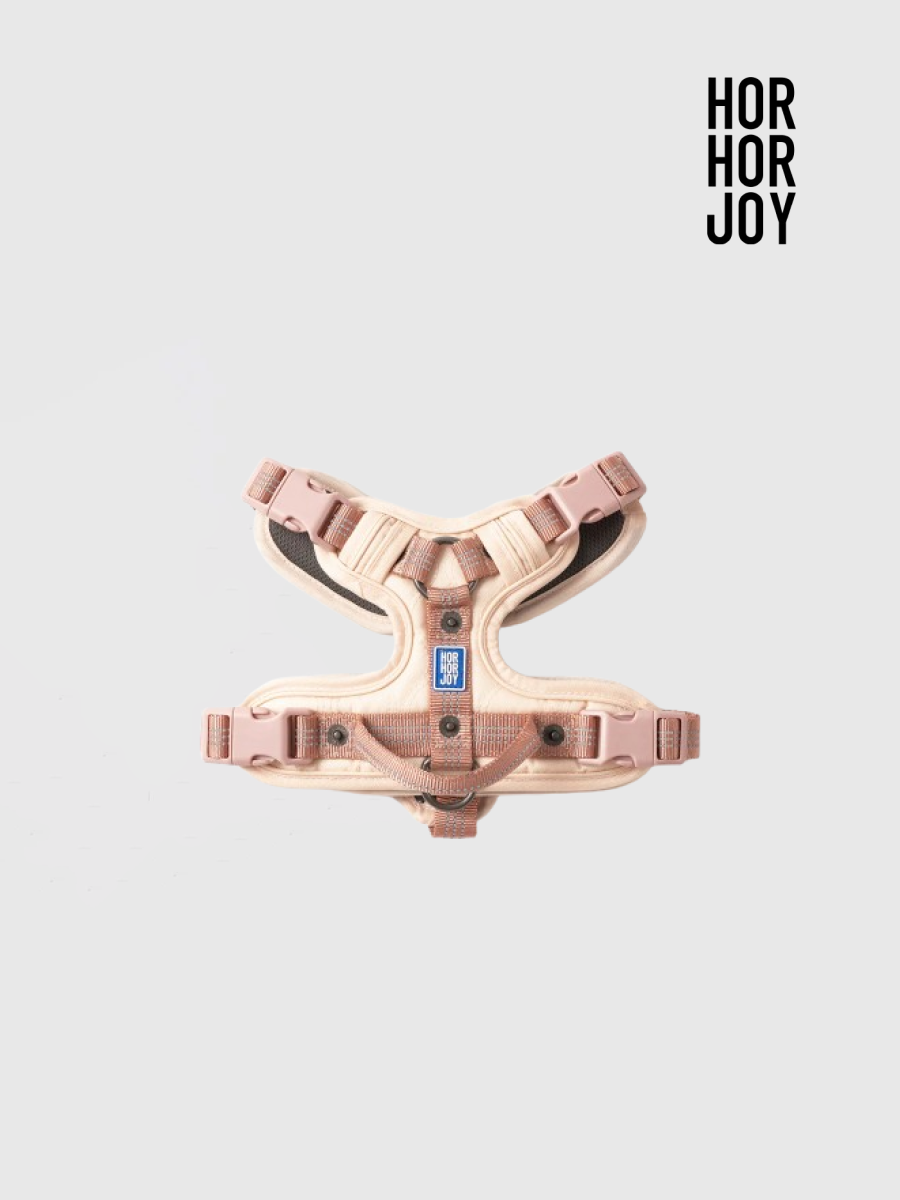 【horhorjoy】好好散步友善胸背帶 | 經典款 (粉)