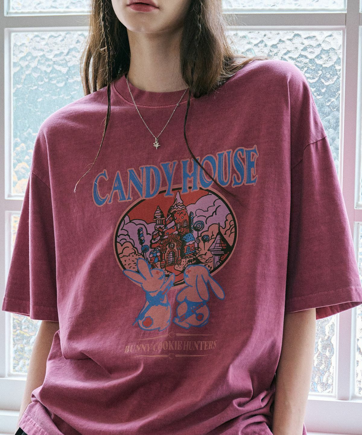 CPGN STUDIO CANDY HOUSE PIGMENT T-SHIRT