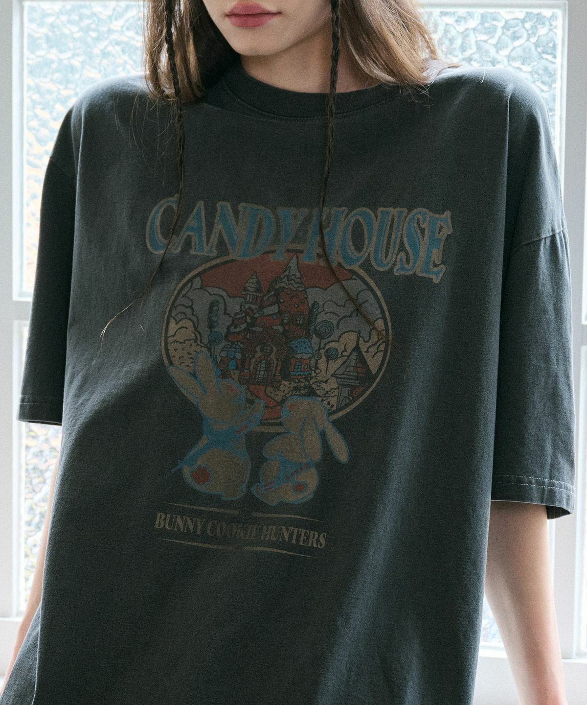 CPGN STUDIO CANDY HOUSE PIGMENT T-SHIRT