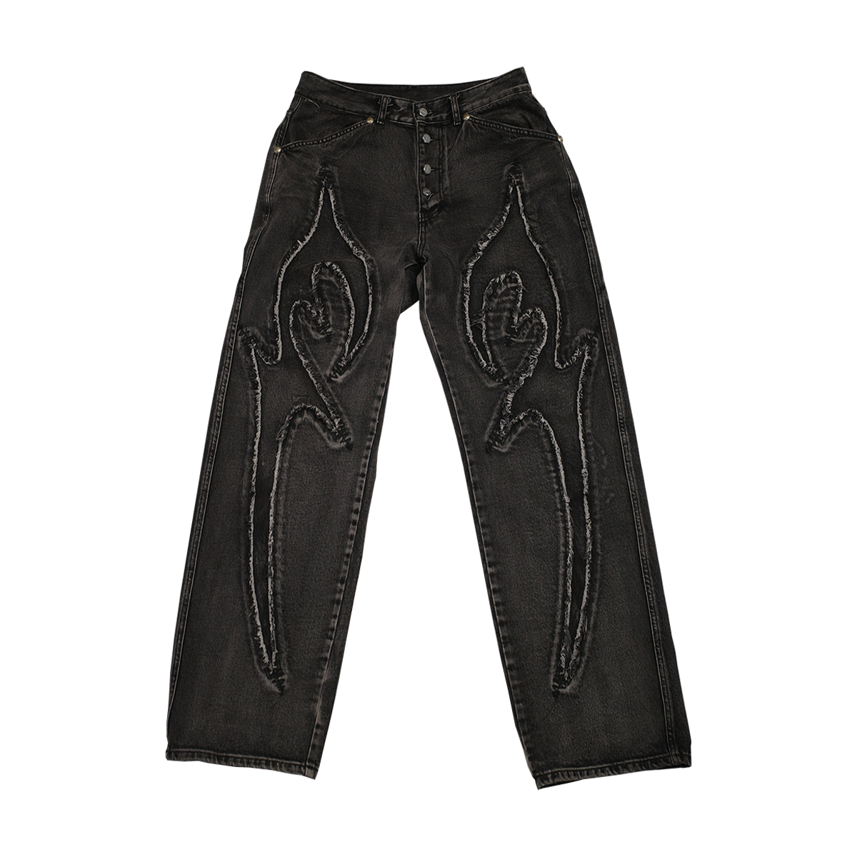 Thug Club / Denim Tribal Pants - Black, Blue