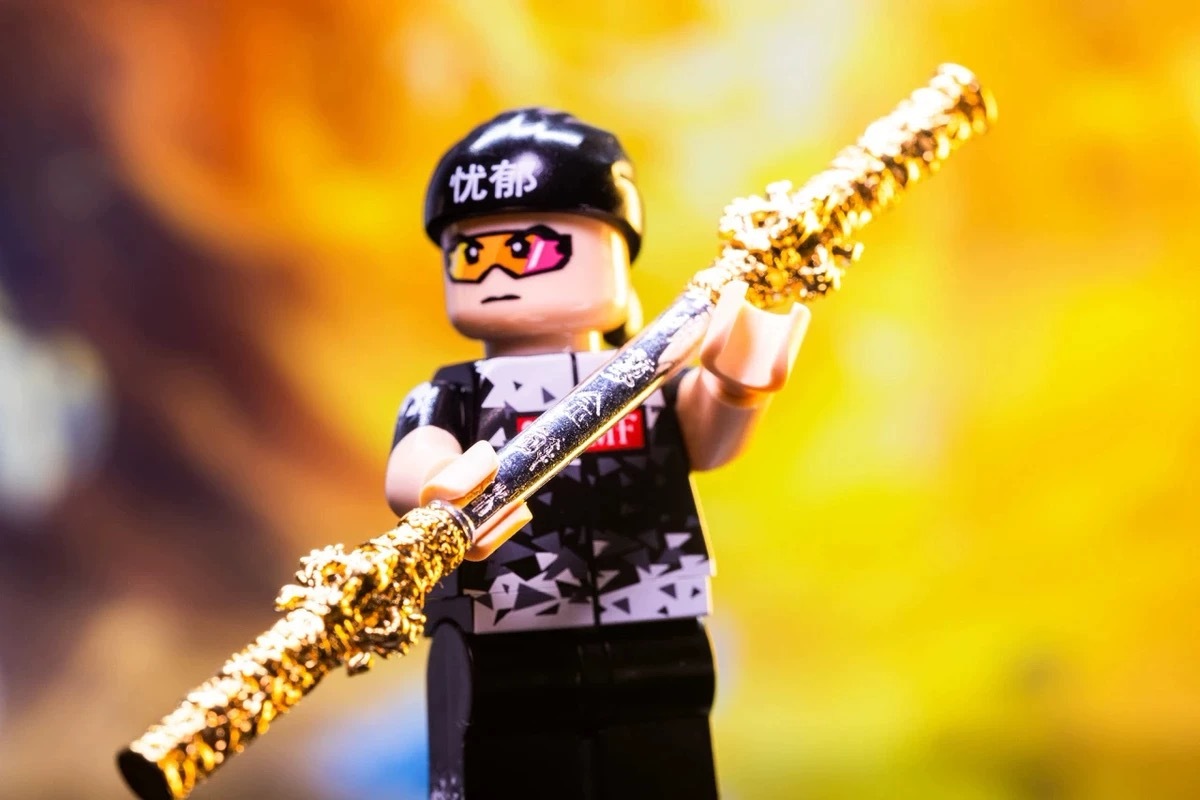 【Minifigs.Factory】齊天大聖 武器 如意 金色箍棒