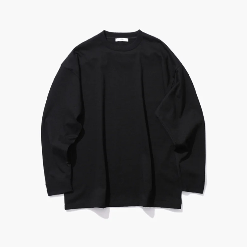 12/- AIR SPININNG | OVERSIZED PULLOVER – ATON | エイトン
