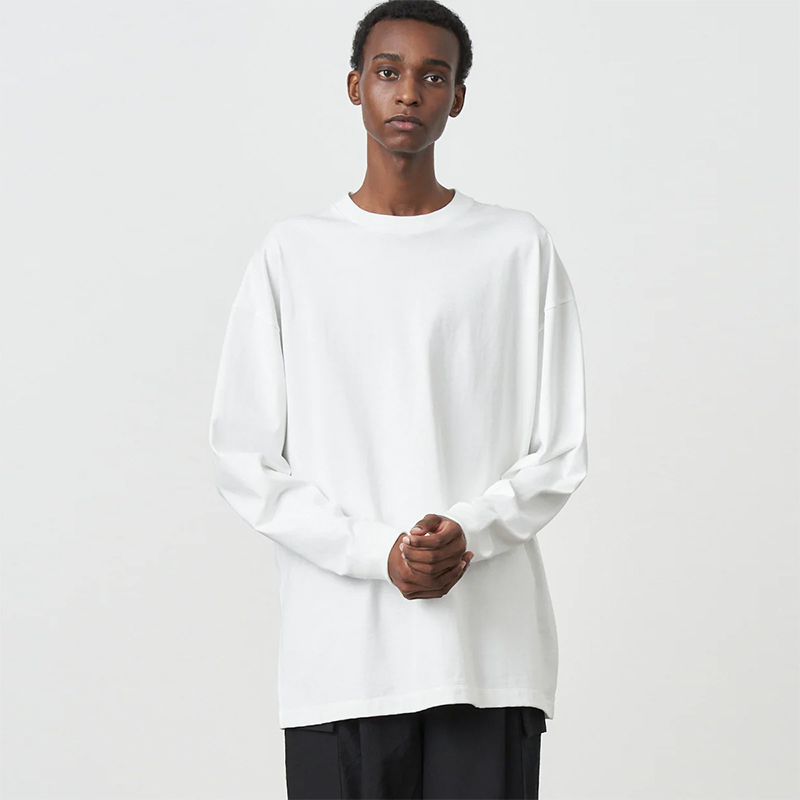 12/- AIR SPININNG | OVERSIZED PULLOVER – ATON | エイトン