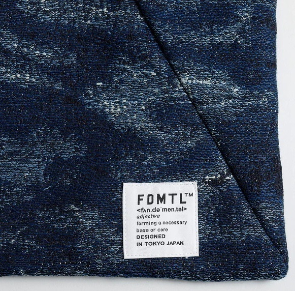 FDMTL JAPAN 2024 A/W JACQUARD DENIM AZUMA BAG - PRE ORDER ITEM (預訂中)