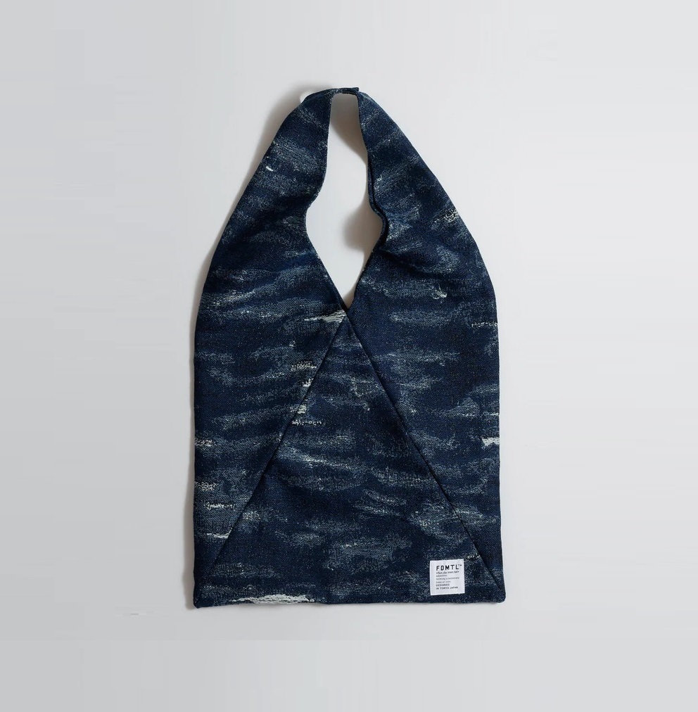 FDMTL JAPAN 2024 A/W JACQUARD DENIM AZUMA BAG - PRE ORDER ITEM (預訂中)