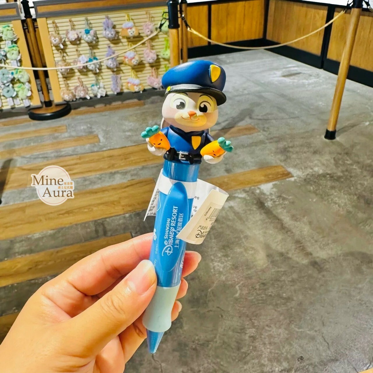 童心系列 哈茱蒂 Judy 兔 立體公仔造型 圓珠筆 動物方城市 Zootopia -上海迪士尼樂園