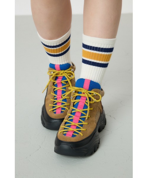 預購 - JP 彩色蕾絲運動鞋