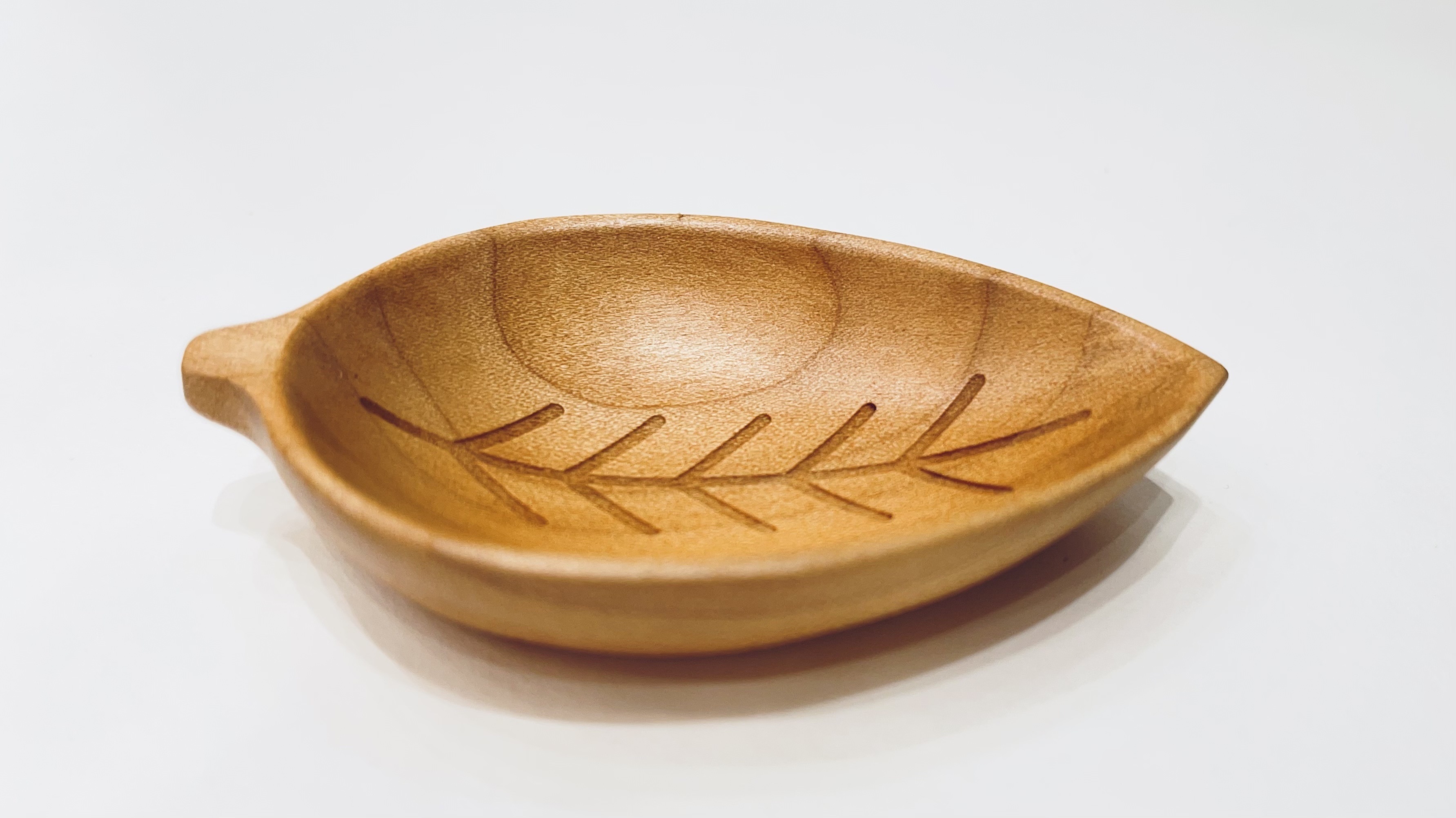 天然木製小碟子