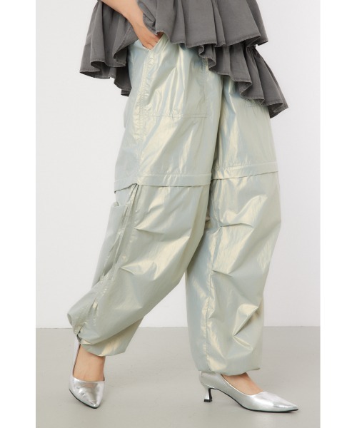 預購 - JP 金屬色降落傘褲