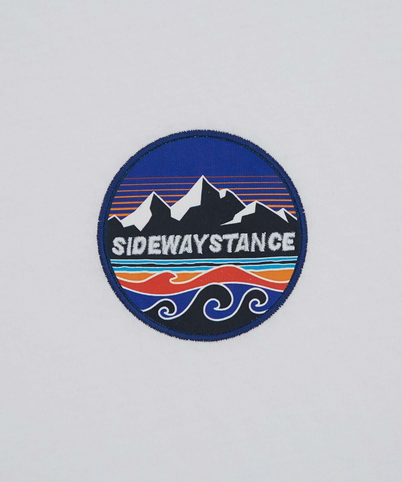 日牌 Sideway Stance Patch Embroidered T-Shirt
